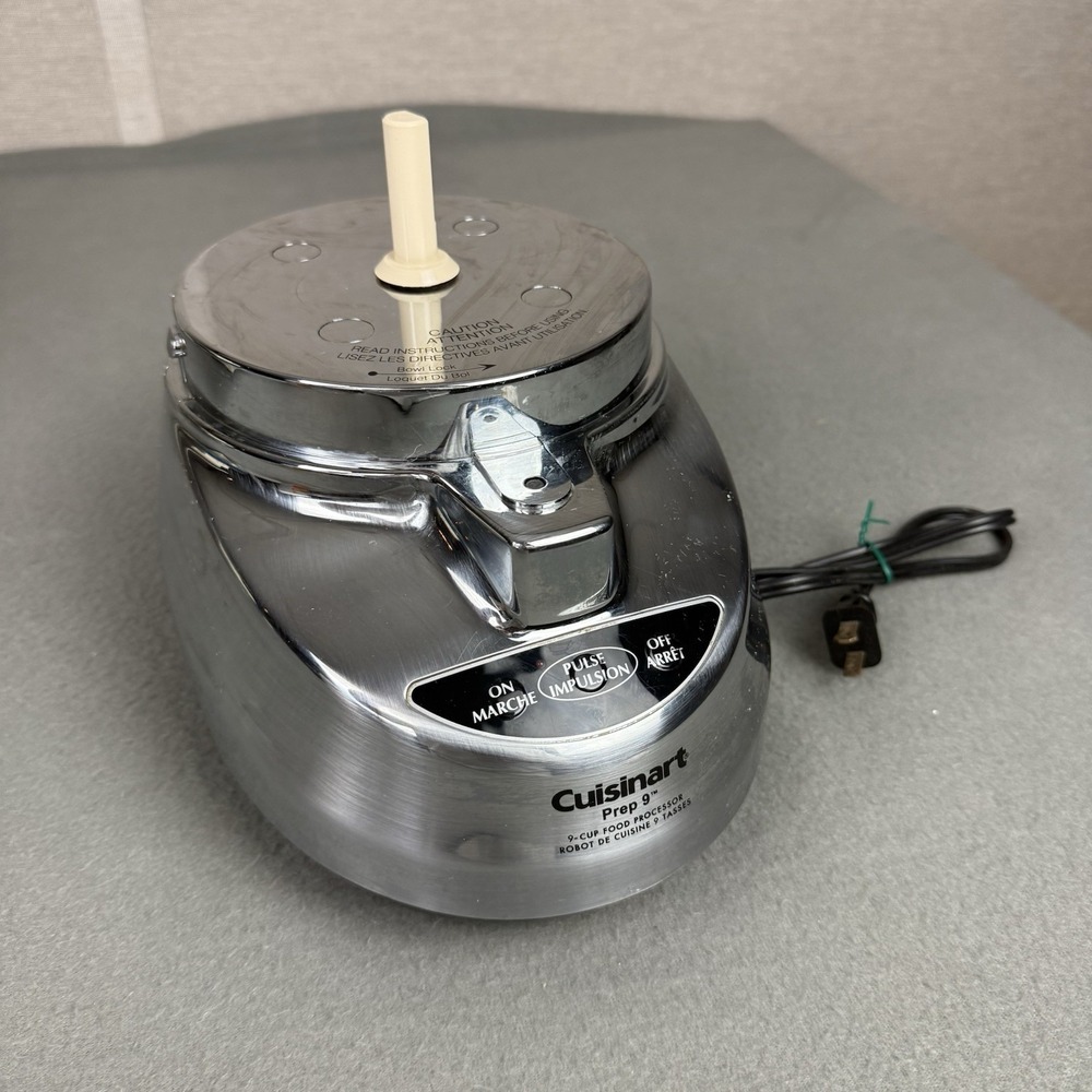 Cuisinart Custom Prep 11 Plus Food Processor Chrome Base Motor ONLY‎